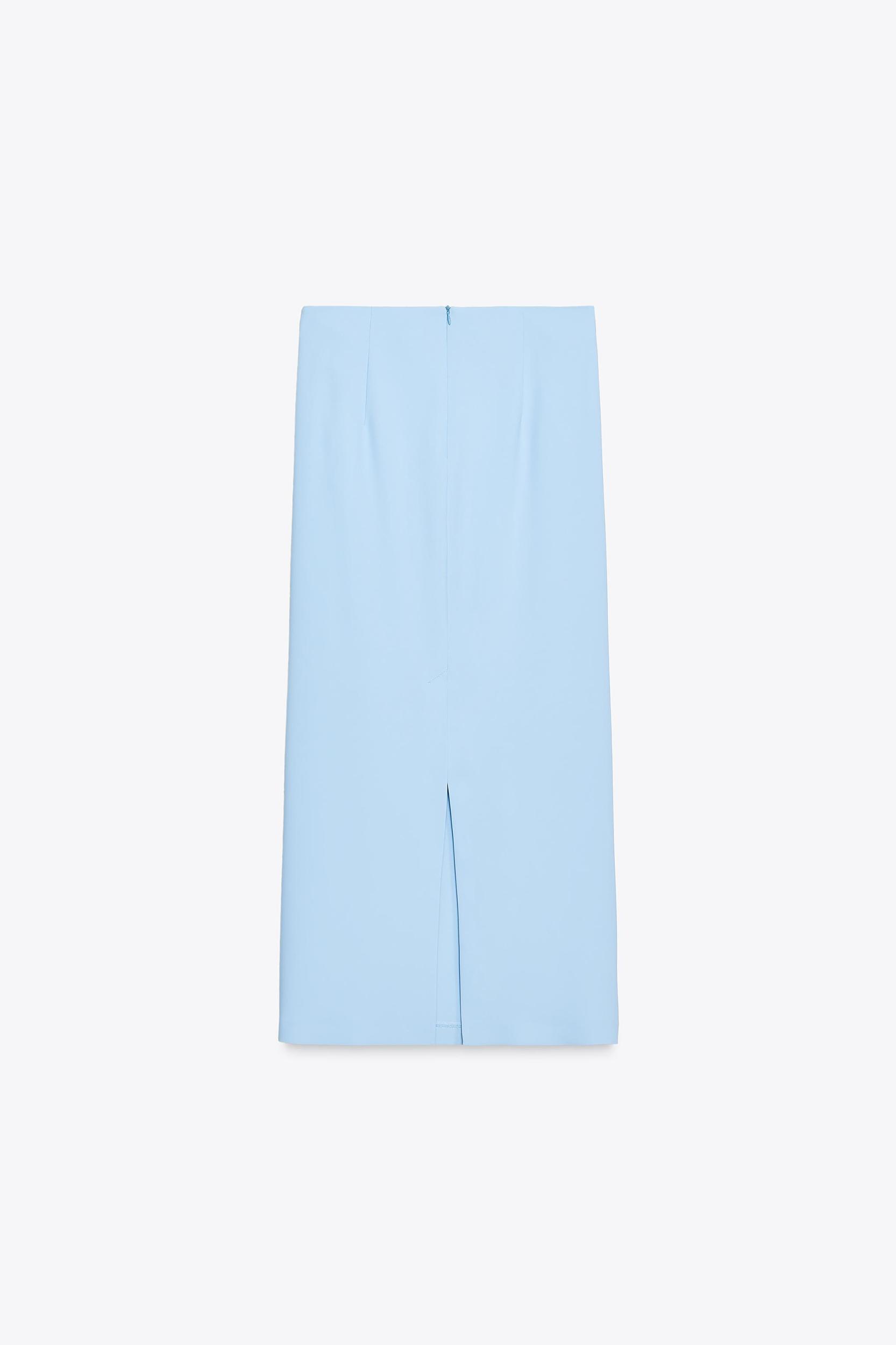 DRAPED MIDI SKIRT Product Image