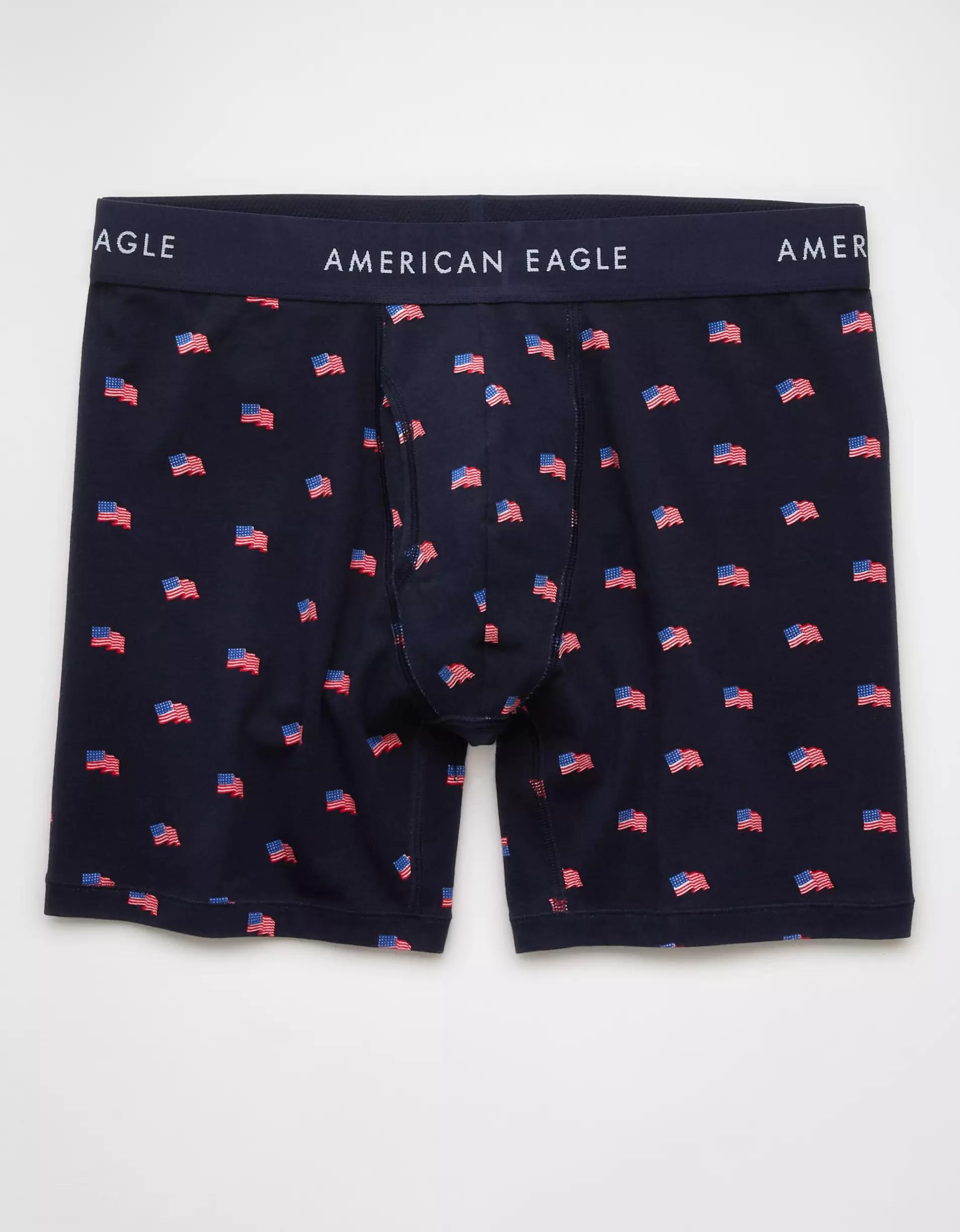 AEO Men's USA 6" Classic Boxer Brief Product Image