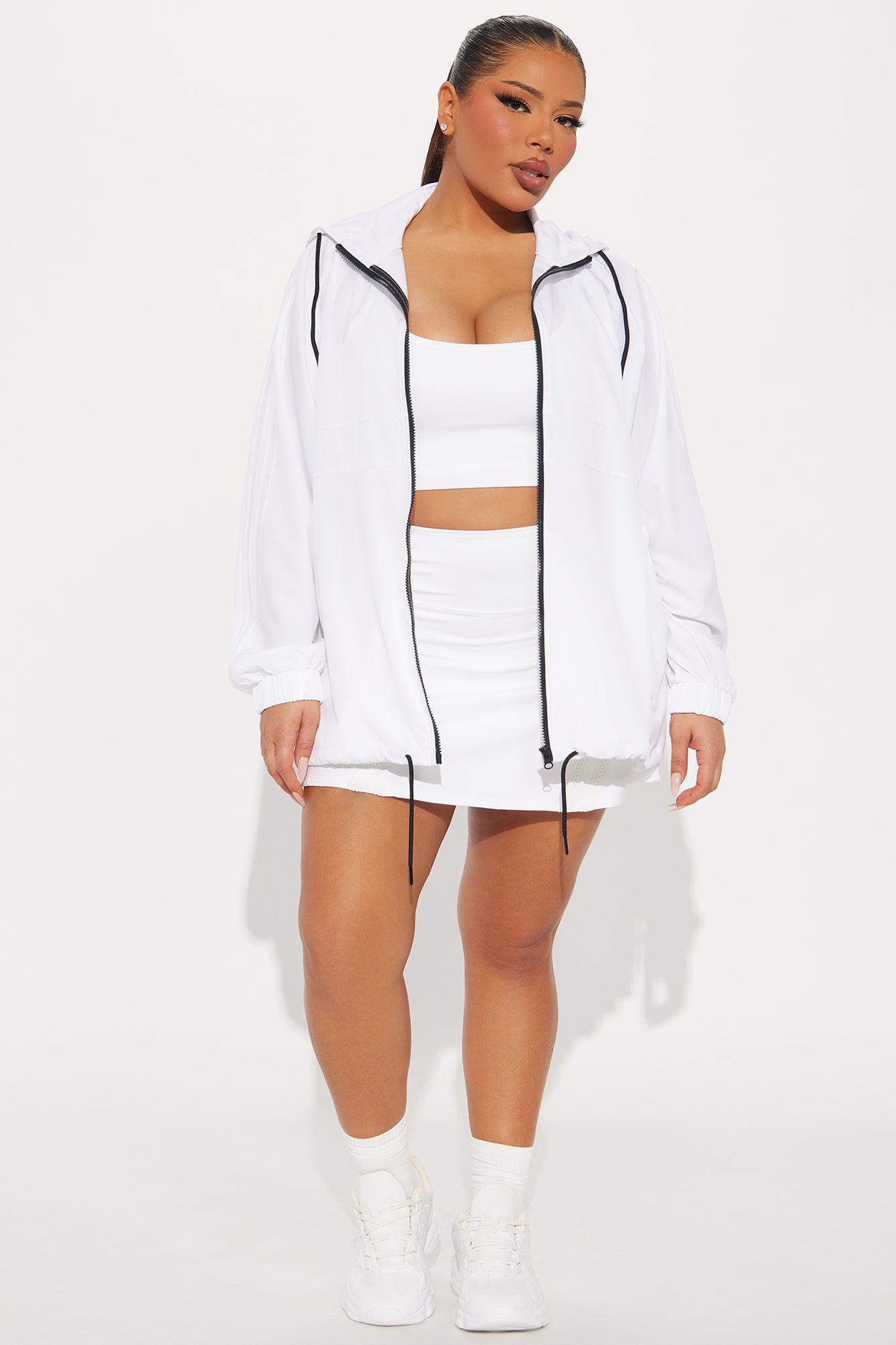 Playing Doubles Active Jacket - White Product Image