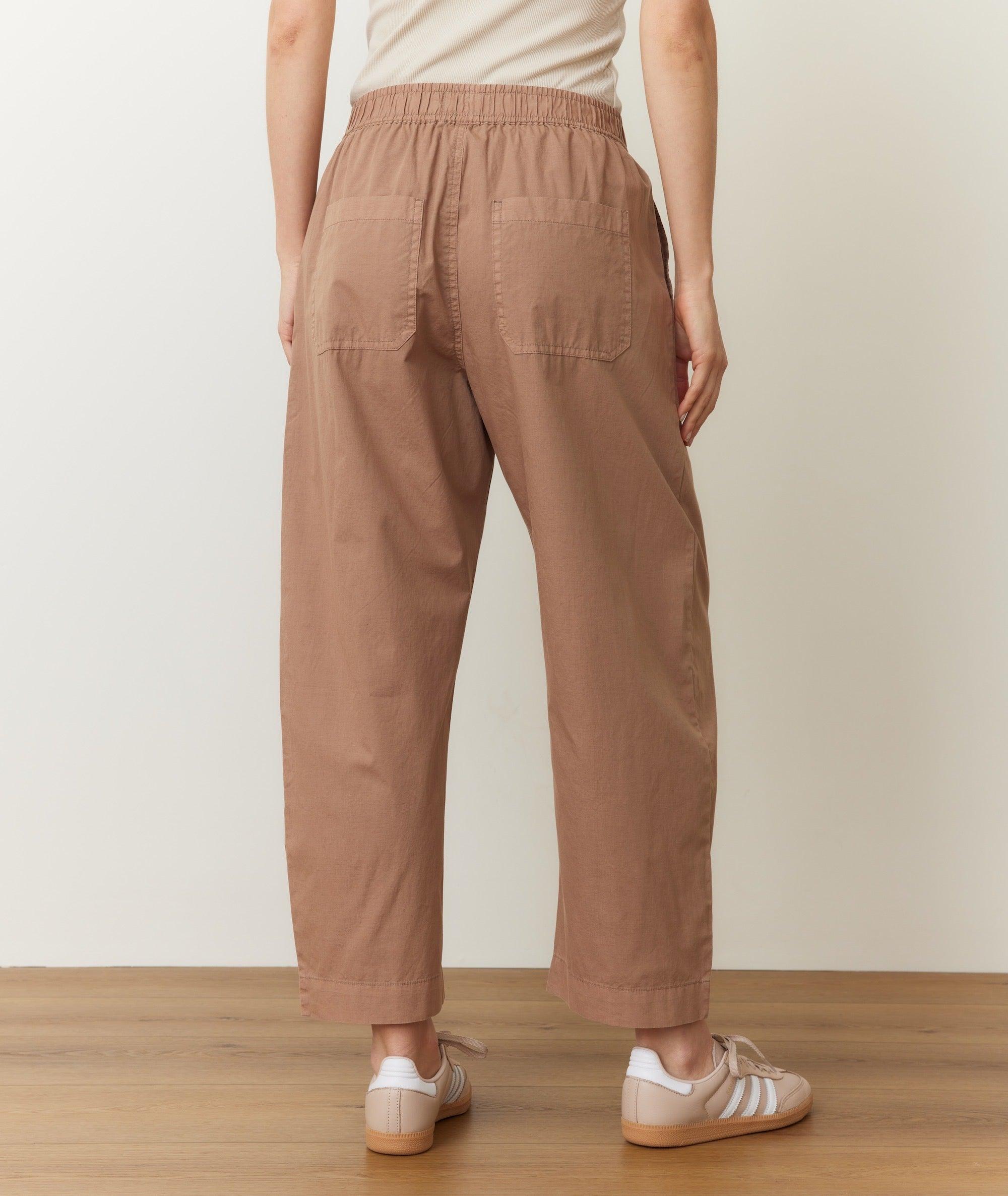 Kyra Poplin Barrel Pant Product Image