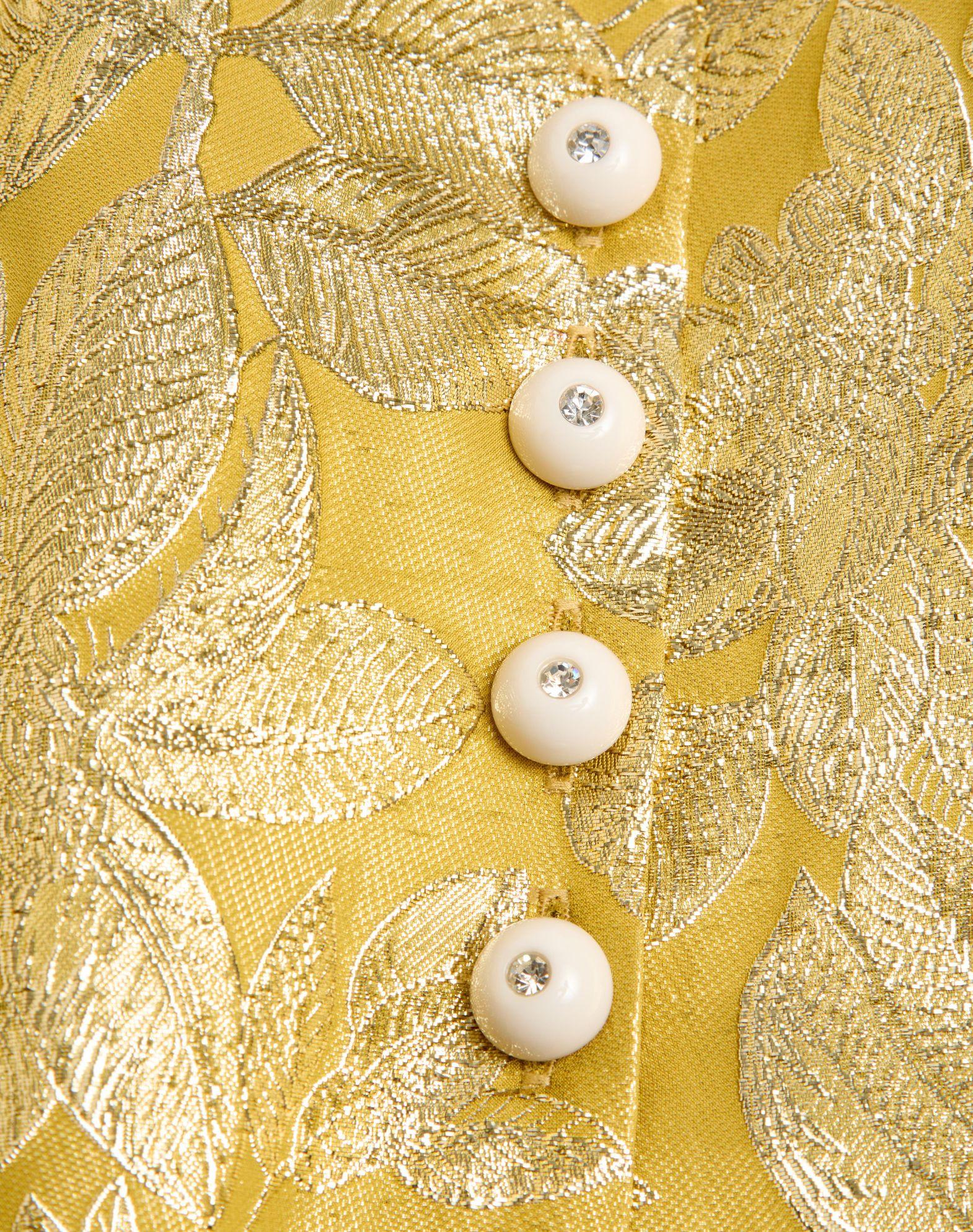 Skirt In Apres L'Hiver Silk Lurex Foglioline  Product Image