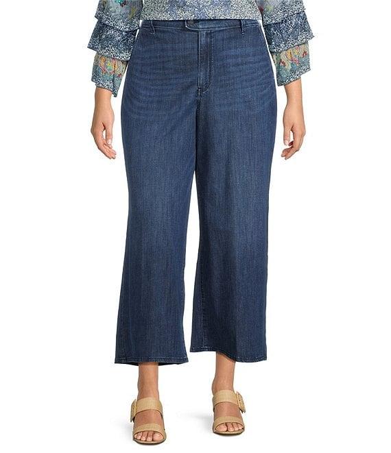 NYDJ Plus Size Mona High Rise Ankle Trouser Jeans Product Image