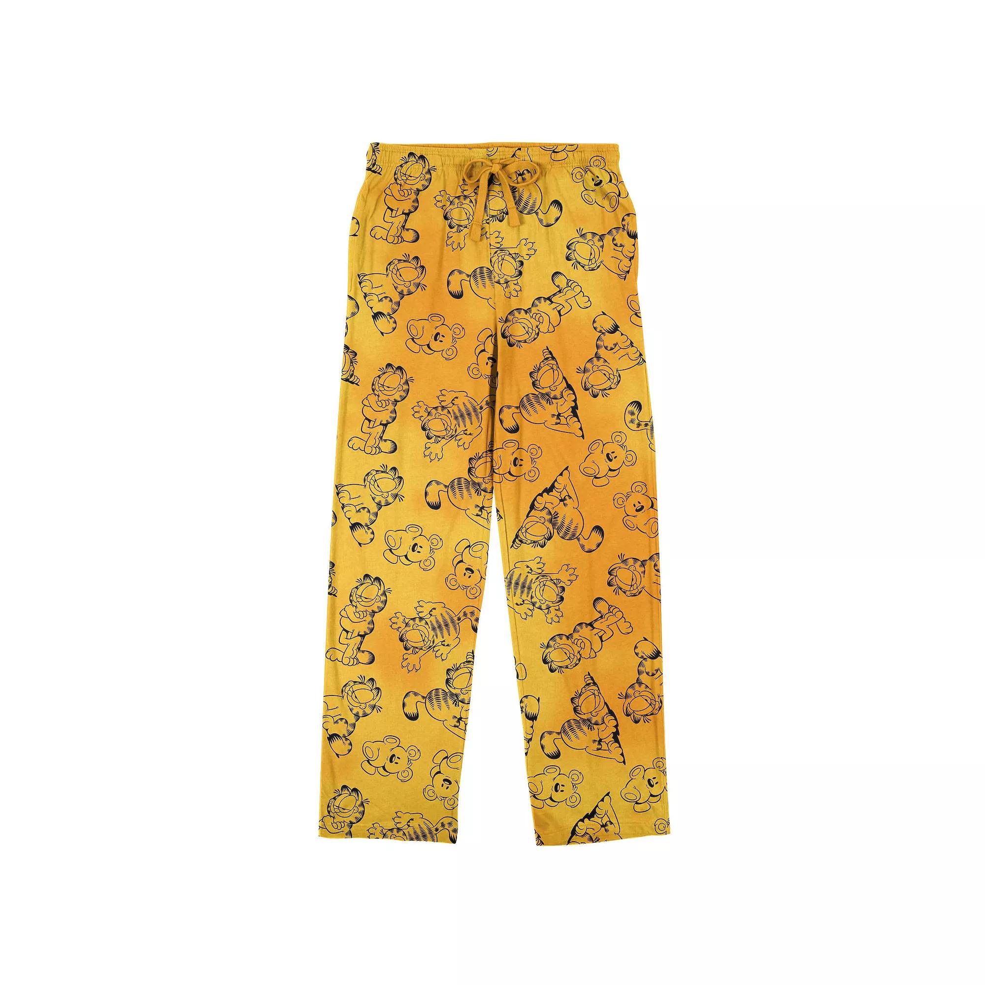Men's Garfield Orange Pajama Pants,  Product Image