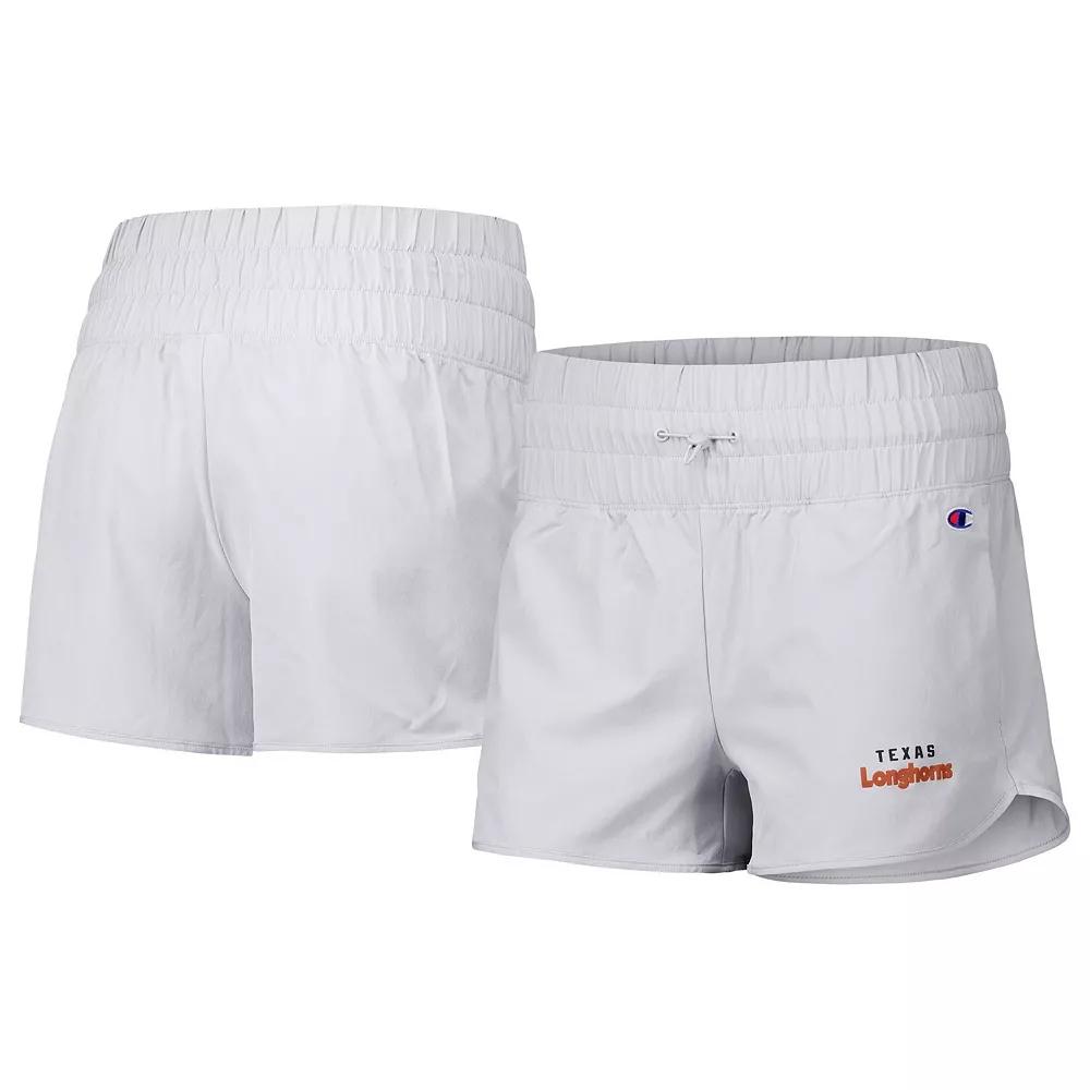 Women's Champion Silver Texas Longhorns Tailgate Her Woven Shorts,  Product Image