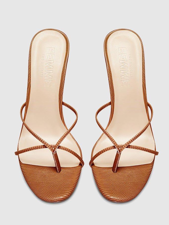 Sicilian Slipper - Camel Product Image