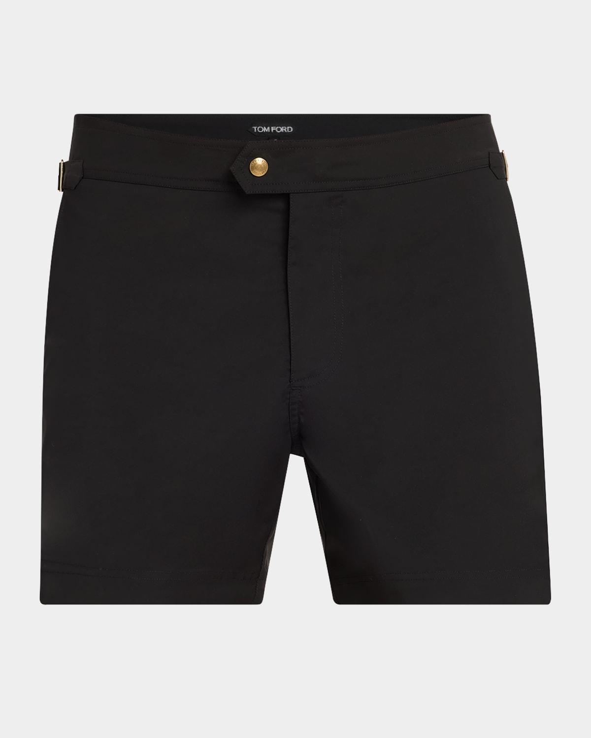Mens Compact Poplin Swim Shorts Product Image