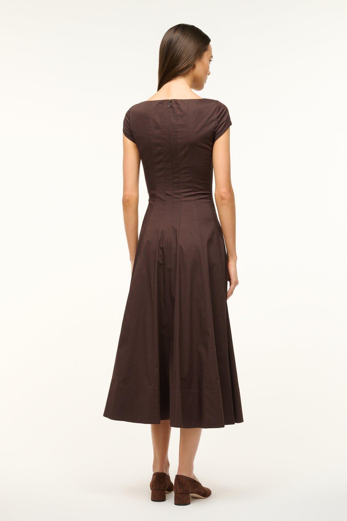 SHORT SLEEVE WELLS DRESS | EARTH Product Image