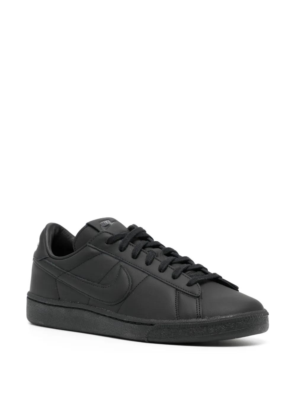 x Nike lace-up leather sneakers  Product Image