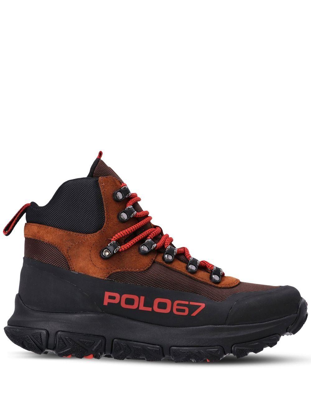 lace-up sneaker boots Product Image