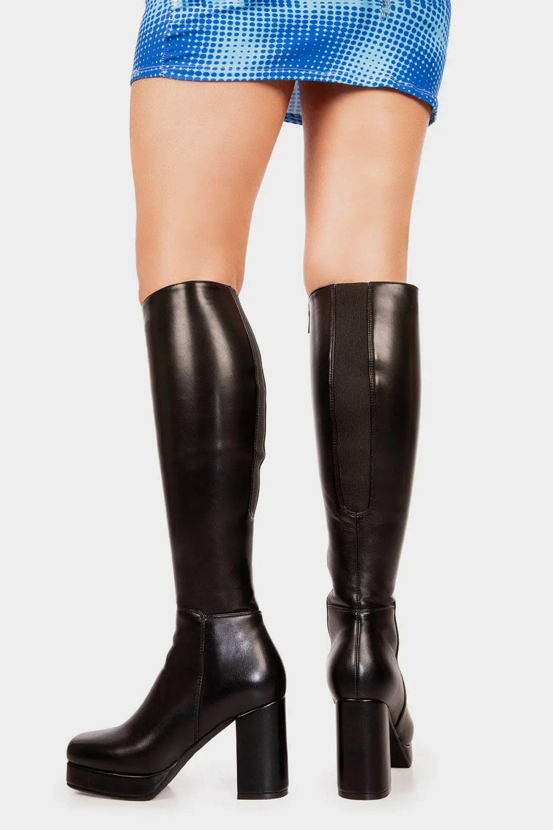 Humble Platform Knee High Boots Product Image