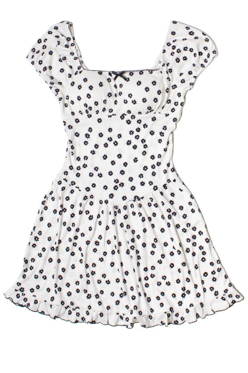 Floral Print Drop Waist Dress Product Image