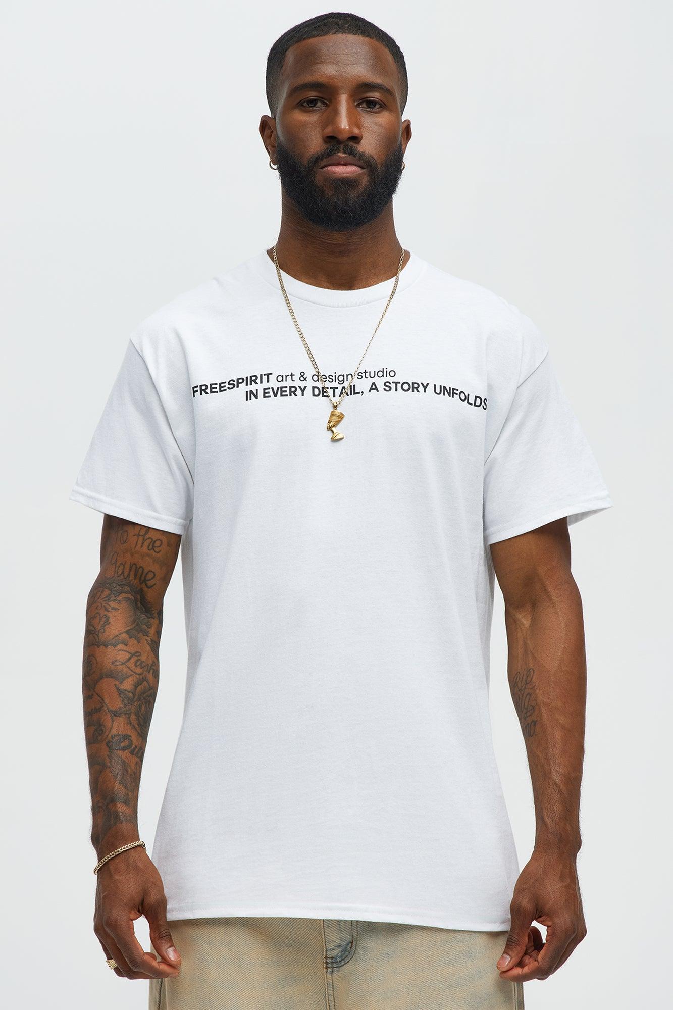 Freespirit Studio Department Short Sleeve Tee - White Product Image