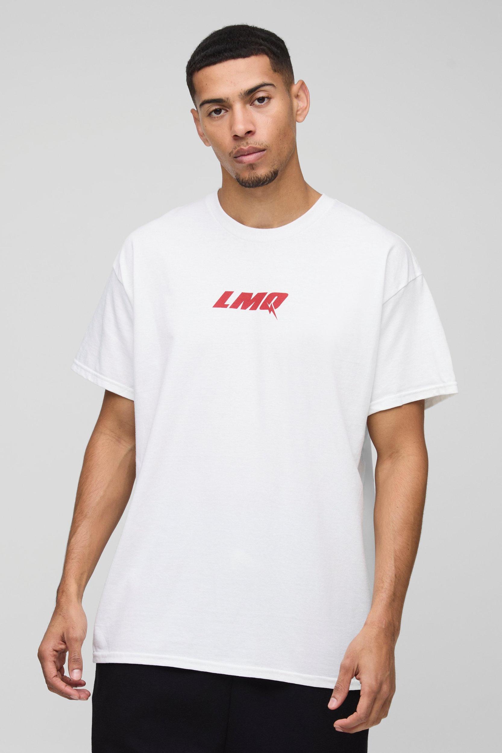 Oversized Pixar Cars Lightening Graphic License T-Shirt | boohooMAN USA Product Image