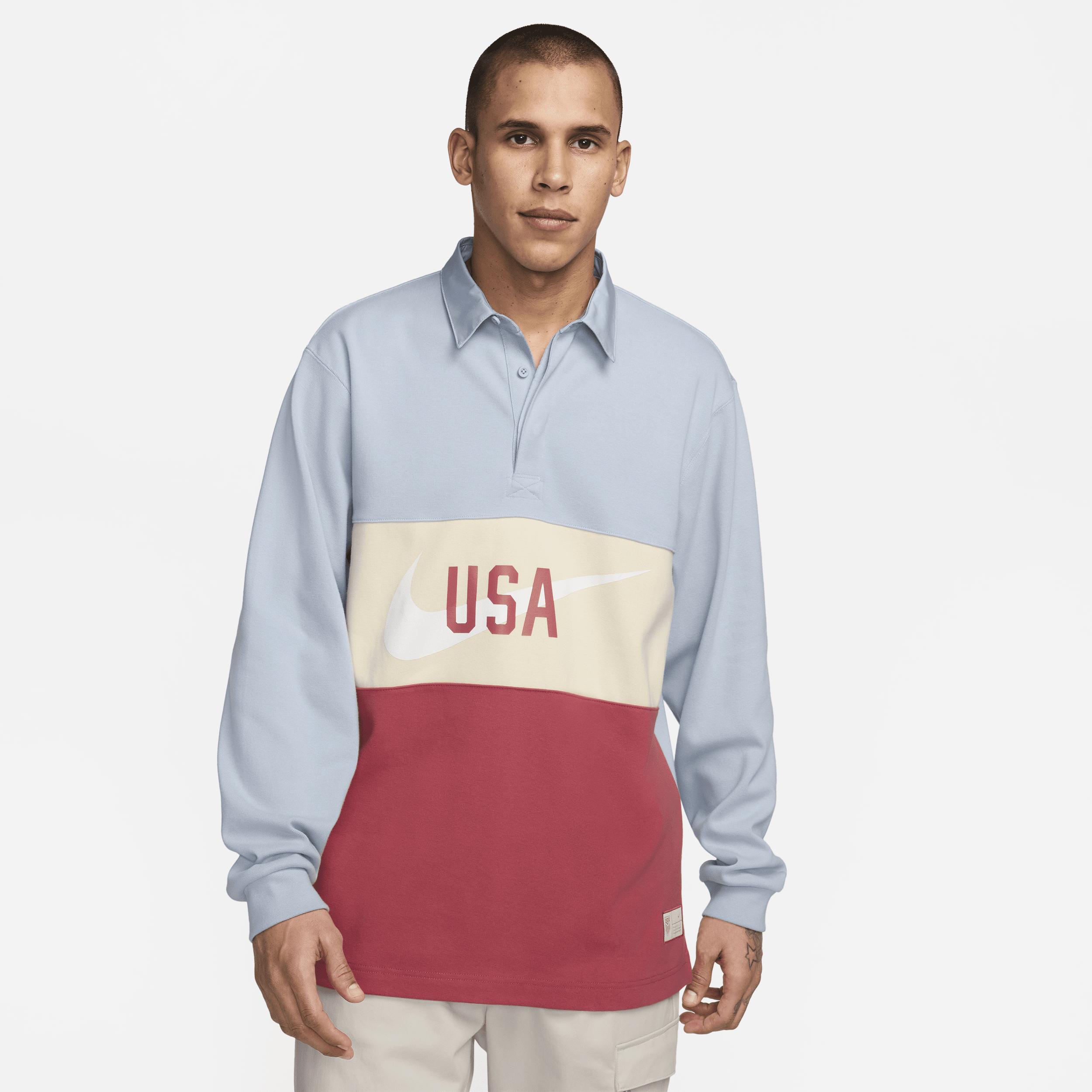 USA Nike Mens Rugby Top | FJ8090-440 Product Image