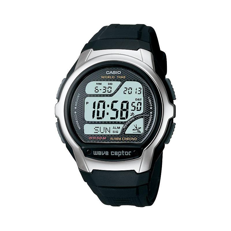 Casio Men's Wave Ceptor Atomic Digital Chronograph Watch - WV58A-1AV, Multicolor Product Image