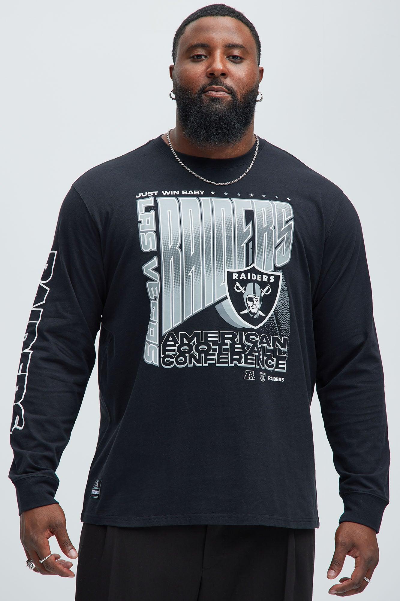 Raiders In Orbit Long Sleeve Tee - Black Product Image
