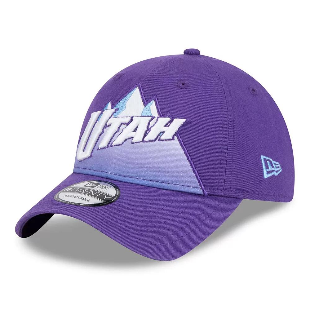 Men's New Era  Purple Utah Jazz 2024/25 City Edition 9TWENTY Adjustable Hat, Jaz Purple Product Image