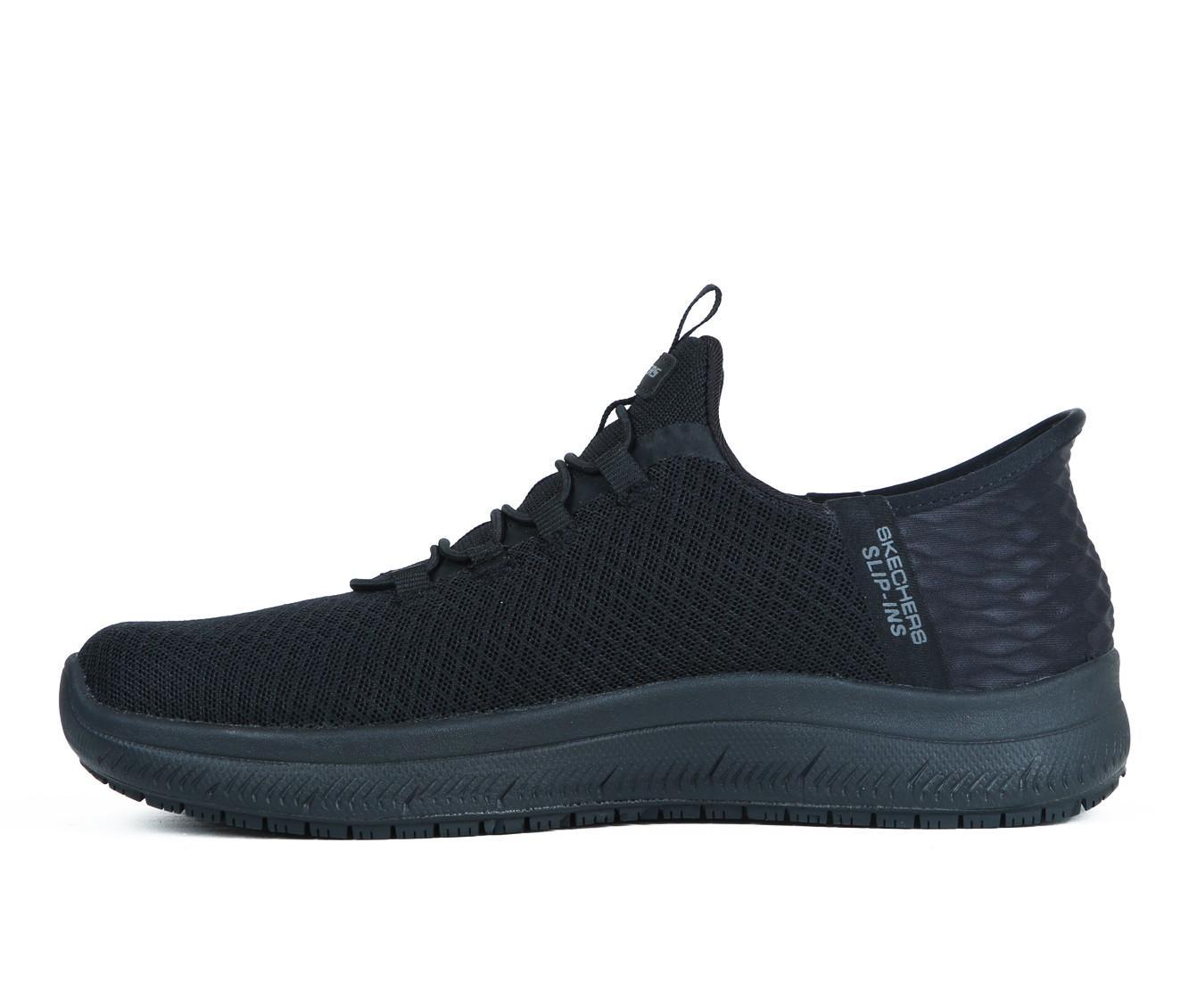 Women's Skechers Work 108144 Summits Slip-In Slip Resistant Shoes Product Image