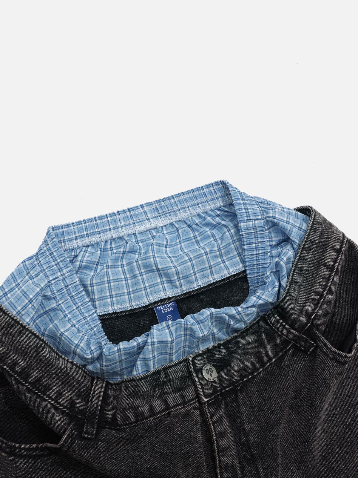 Aelfric Eden Double Waist Baggy Jeans Product Image