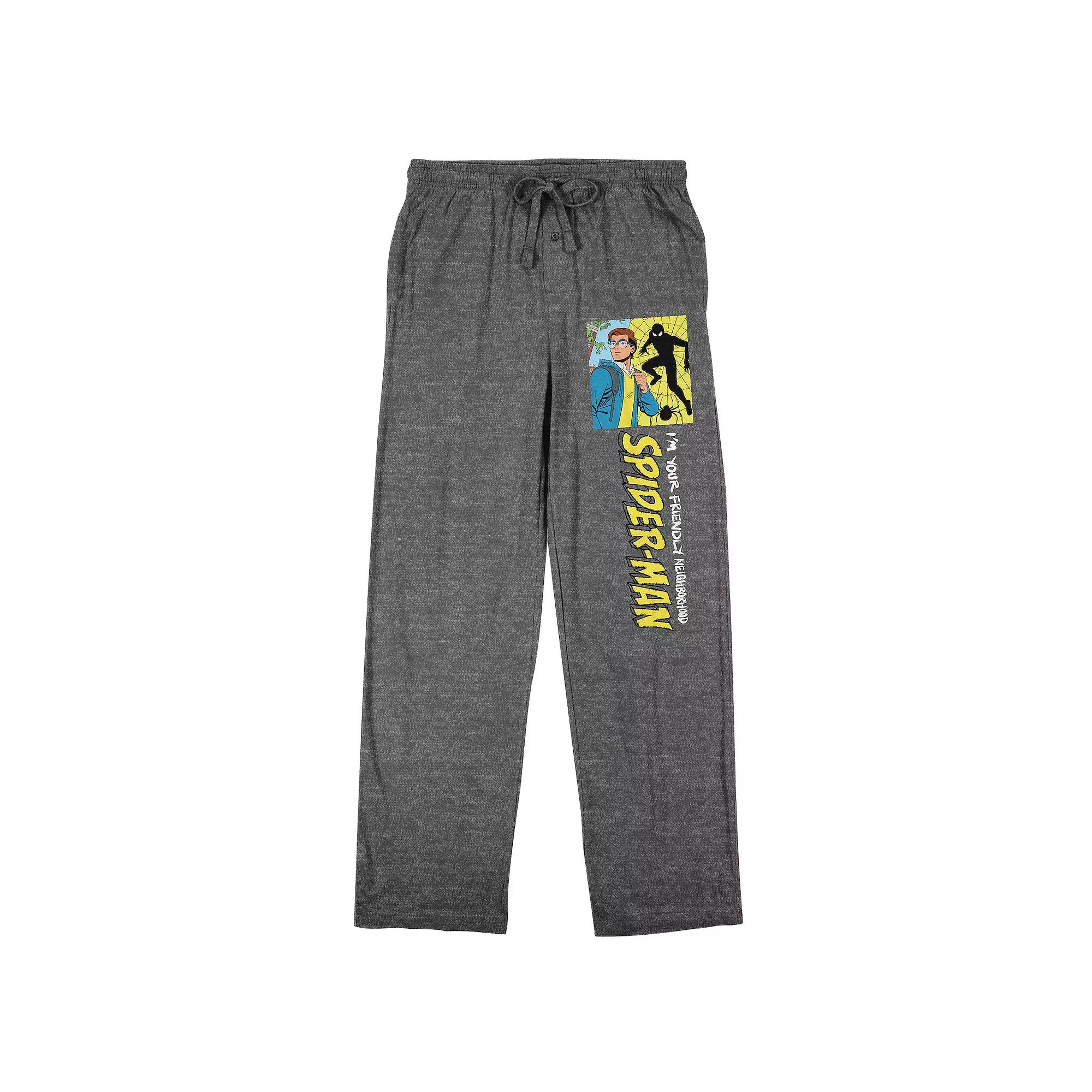 Men's Marvel Friendly Spider-Man Pajama Pants,  Product Image