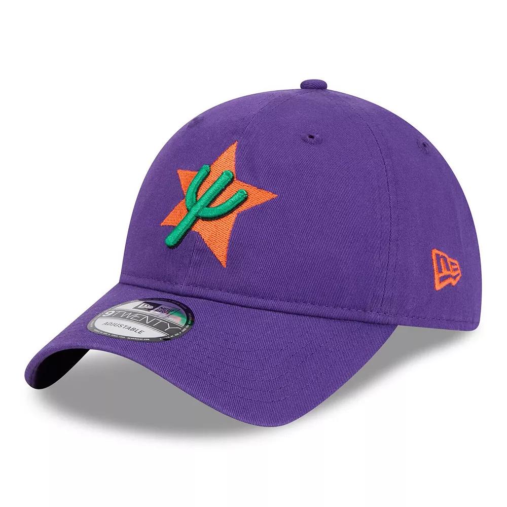 Men's New Era  Purple Phoenix Suns 2024/25 City Edition 9TWENTY Adjustable Hat, Phx Purple Product Image