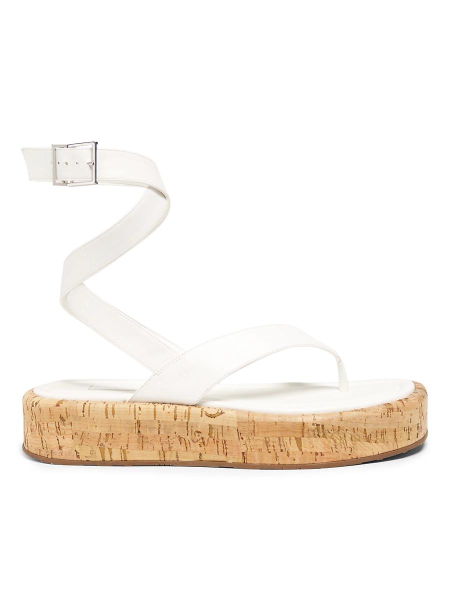 Womens Tessie Leather Platform Sandals Product Image