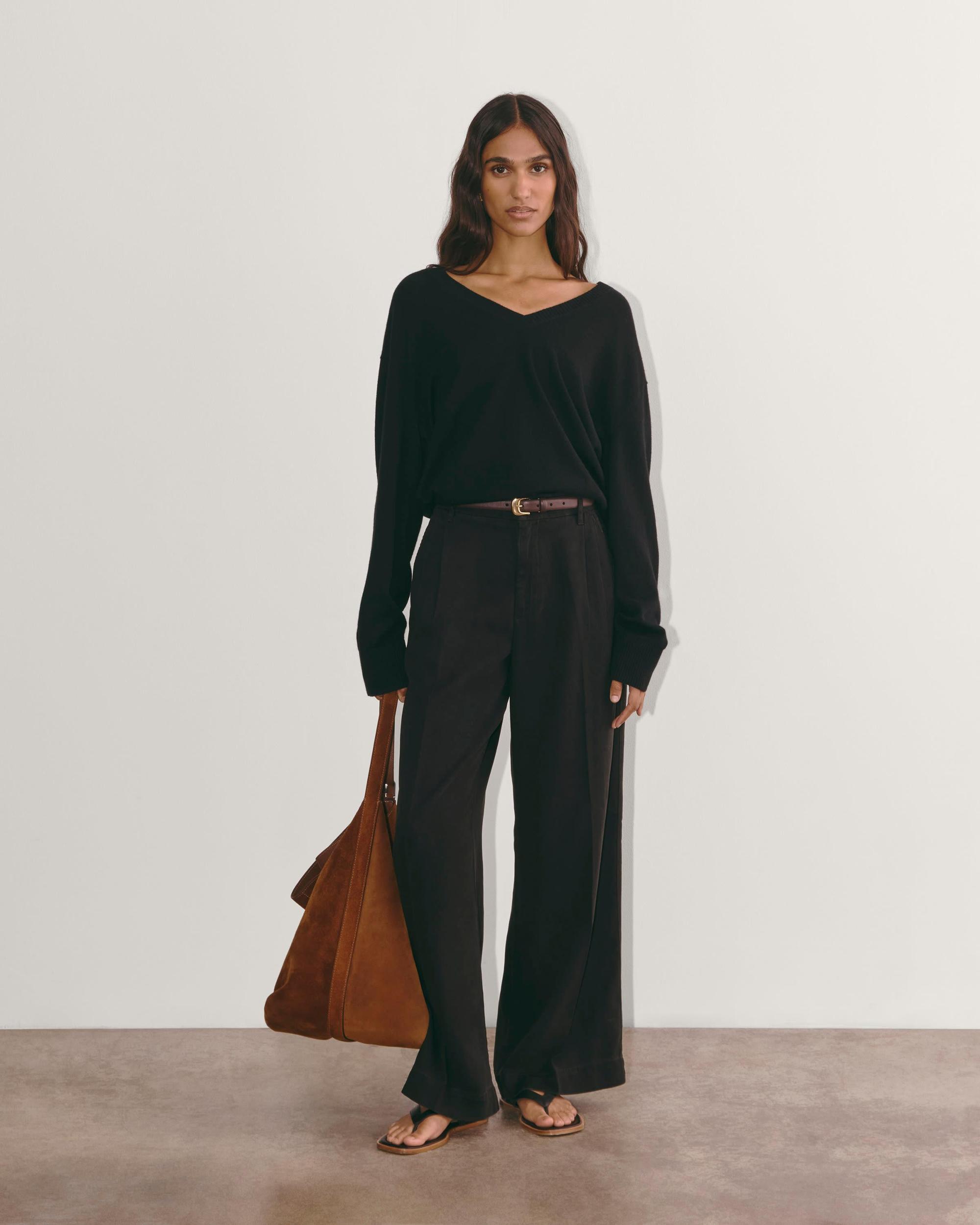 Womens Trouser in Buttersoft by Everlane Product Image