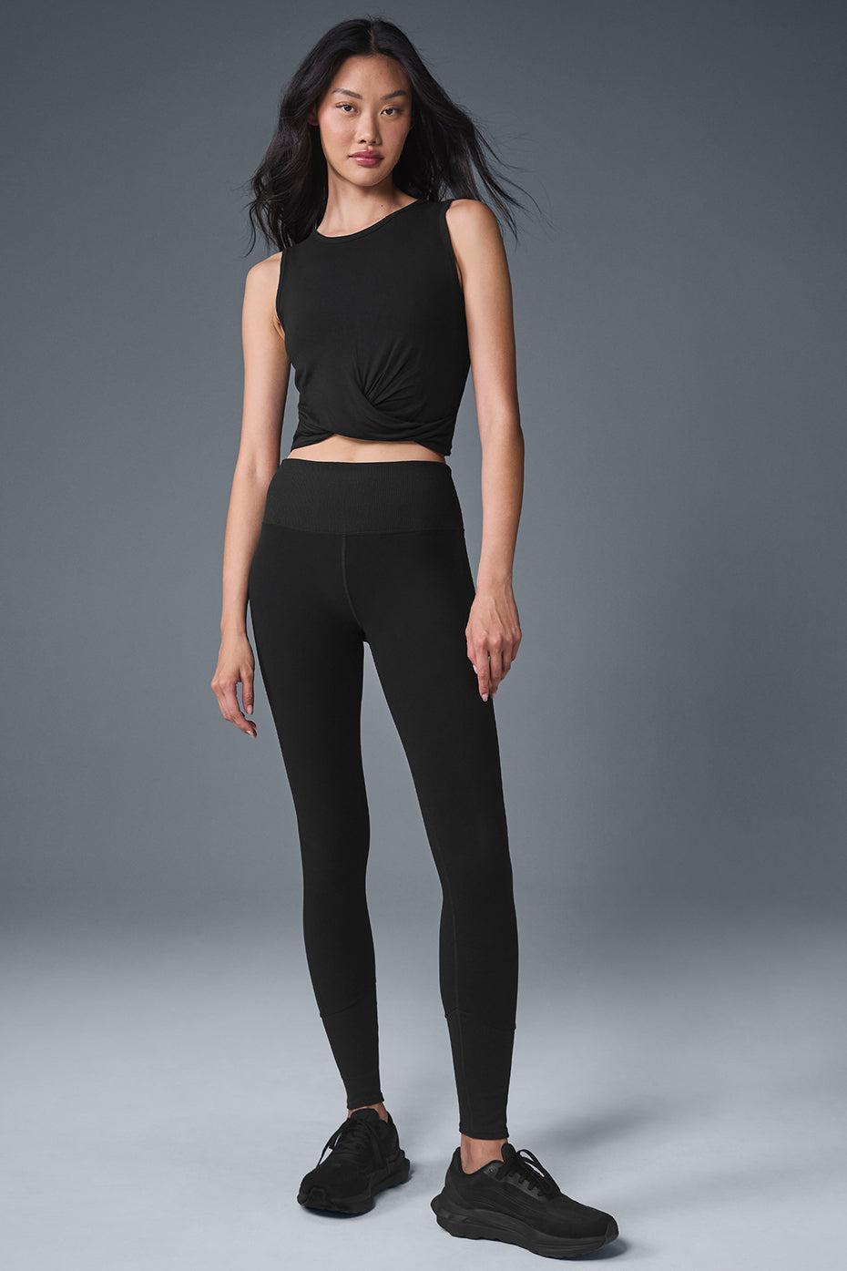 Cover Tank - Black Female Product Image