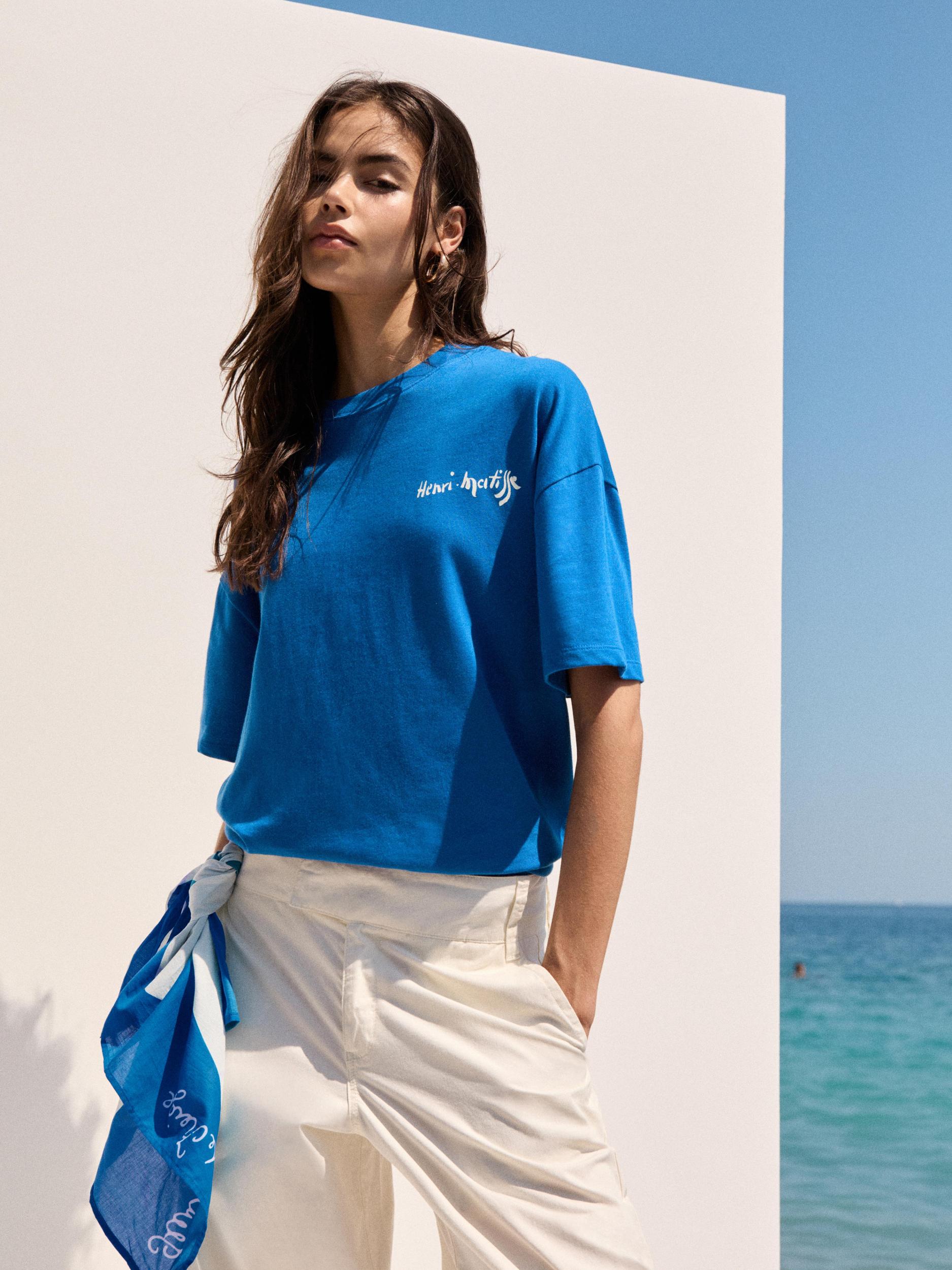 Blue Henri Matisse T-shirt Product Image