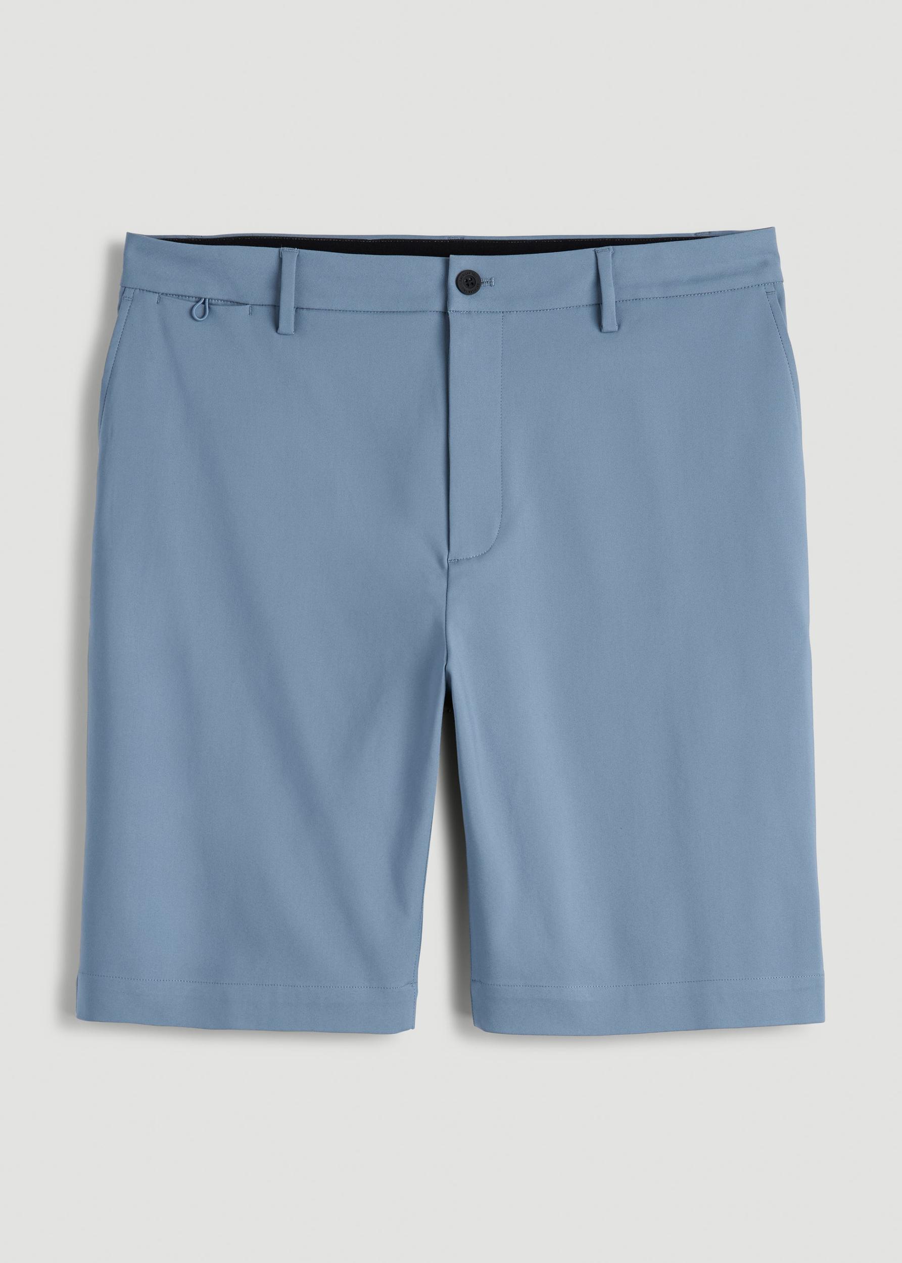 Tech Chino Shorts for Tall Men in Chambray Male Product Image