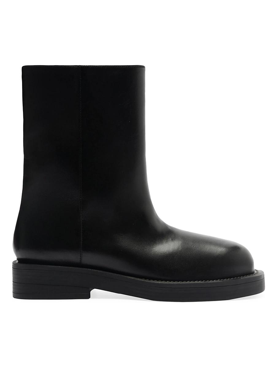 Womens Jamie Leather Ankle Boots Product Image