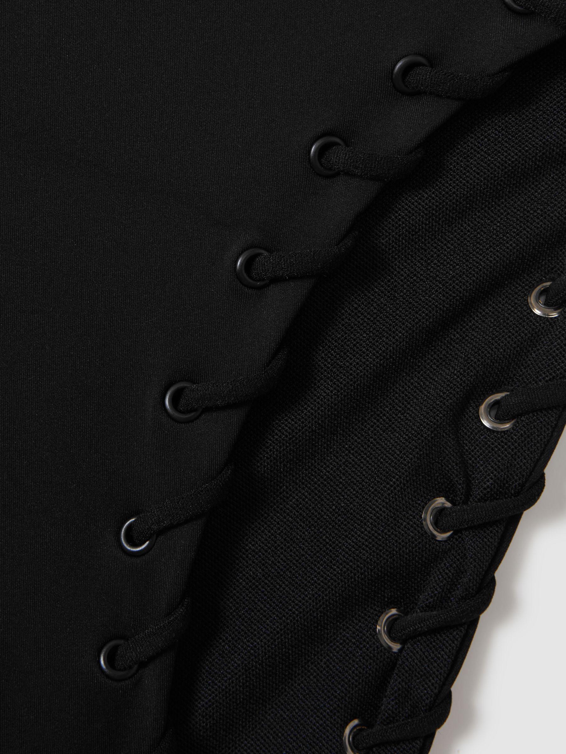 Good American Whip Stitch Bikini Bottoms in Black Product Image