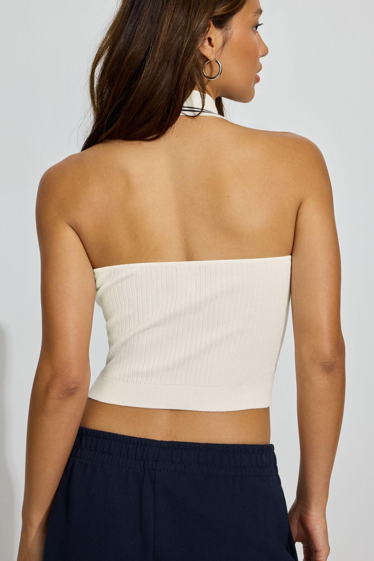 Bare Halter Polo Top Product Image