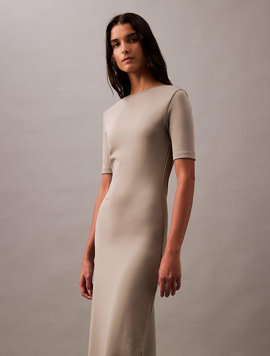 Backless Jersey Dress Product Image