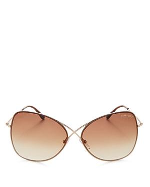 Colette Metal-Frame Butterfly Sunglasses Product Image