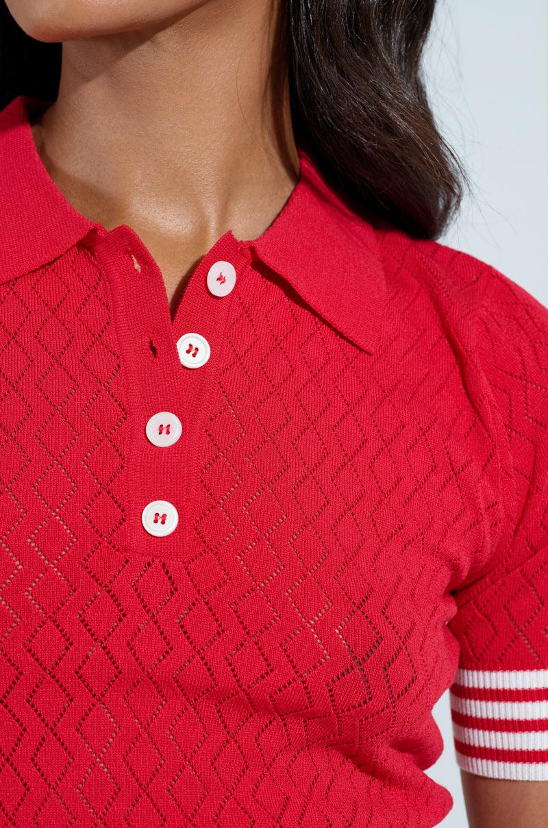 GET WITH IT CROP SWEATER Product Image