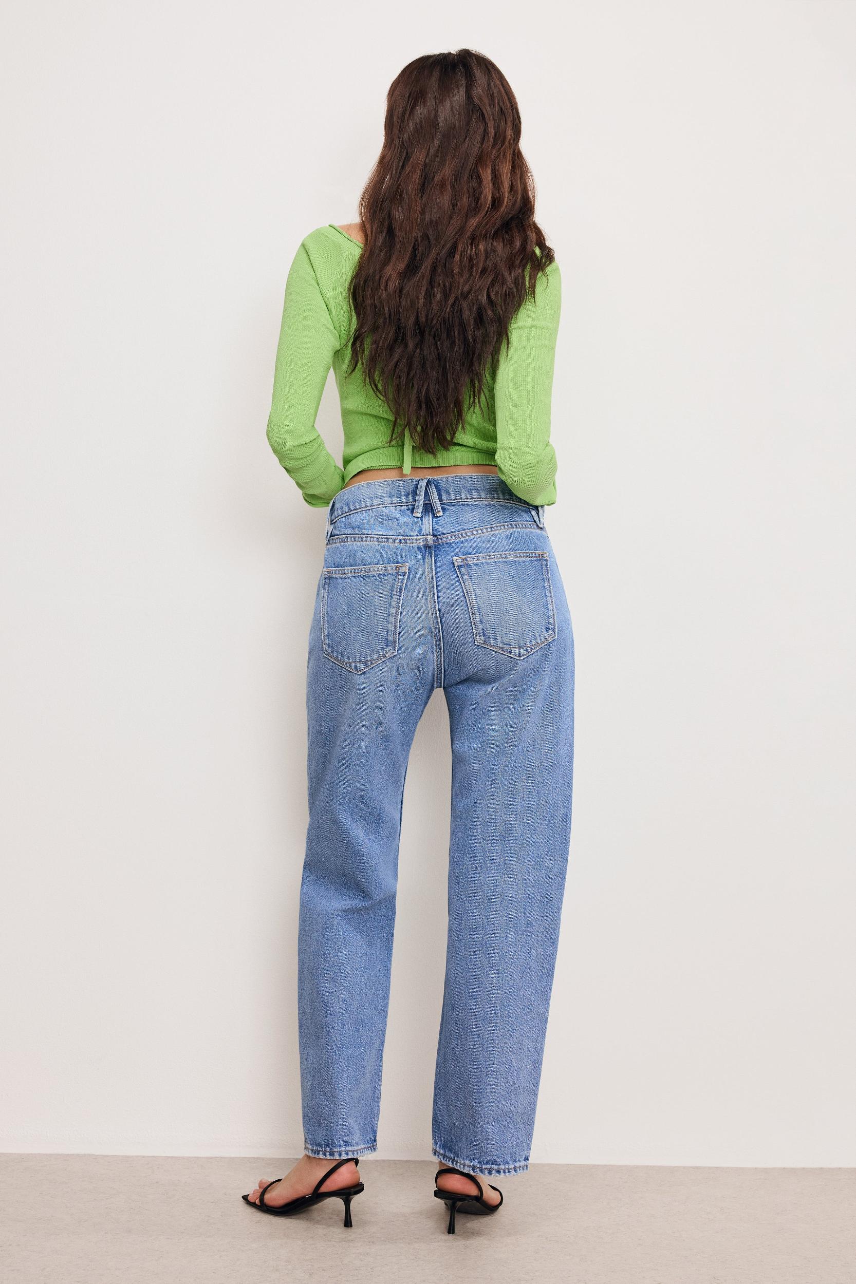 GOOD RELAXED STRAIGHT JEANS | INDIGO885 Product Image