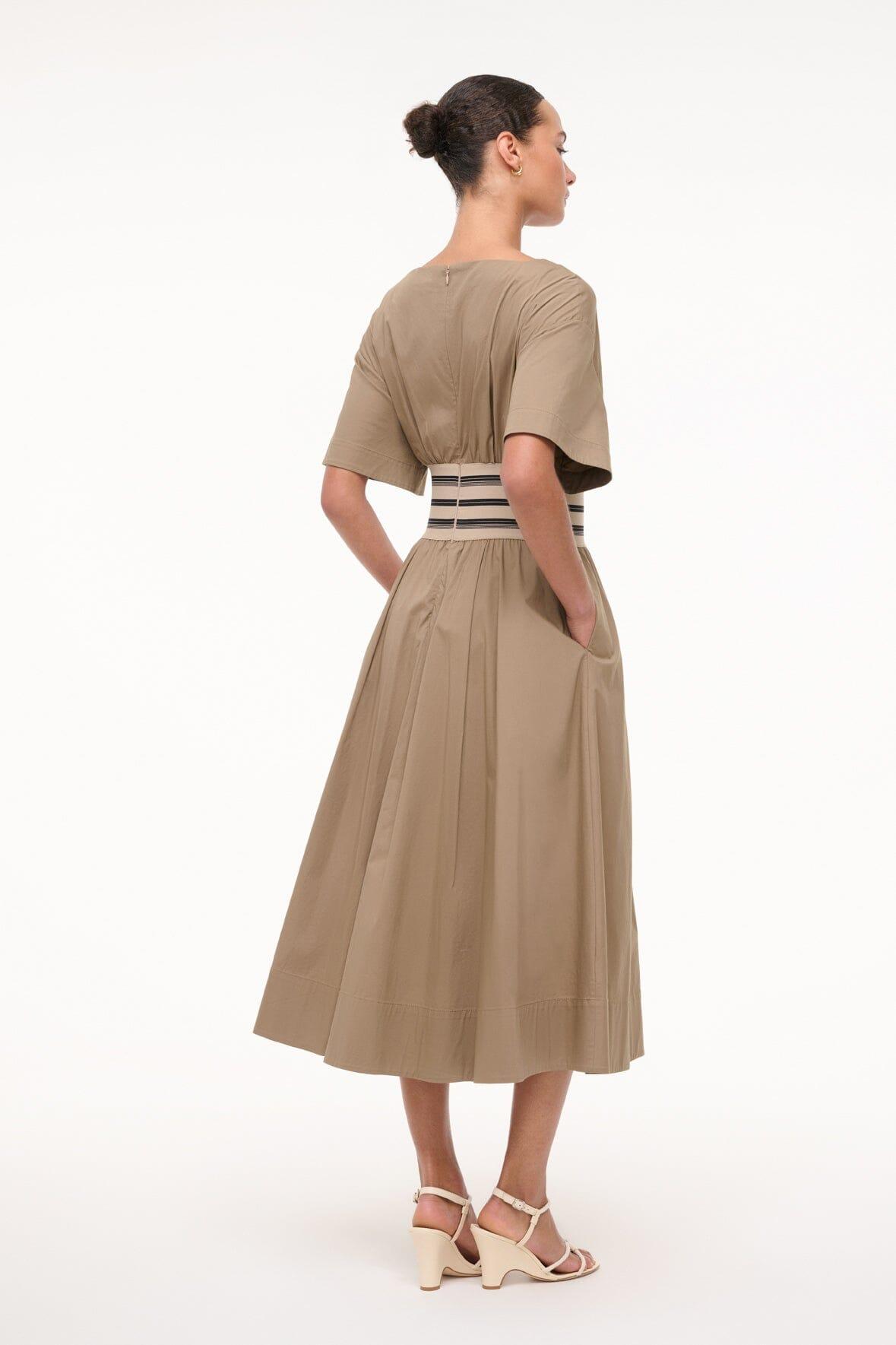 AMY DRESS | TAUPE Product Image