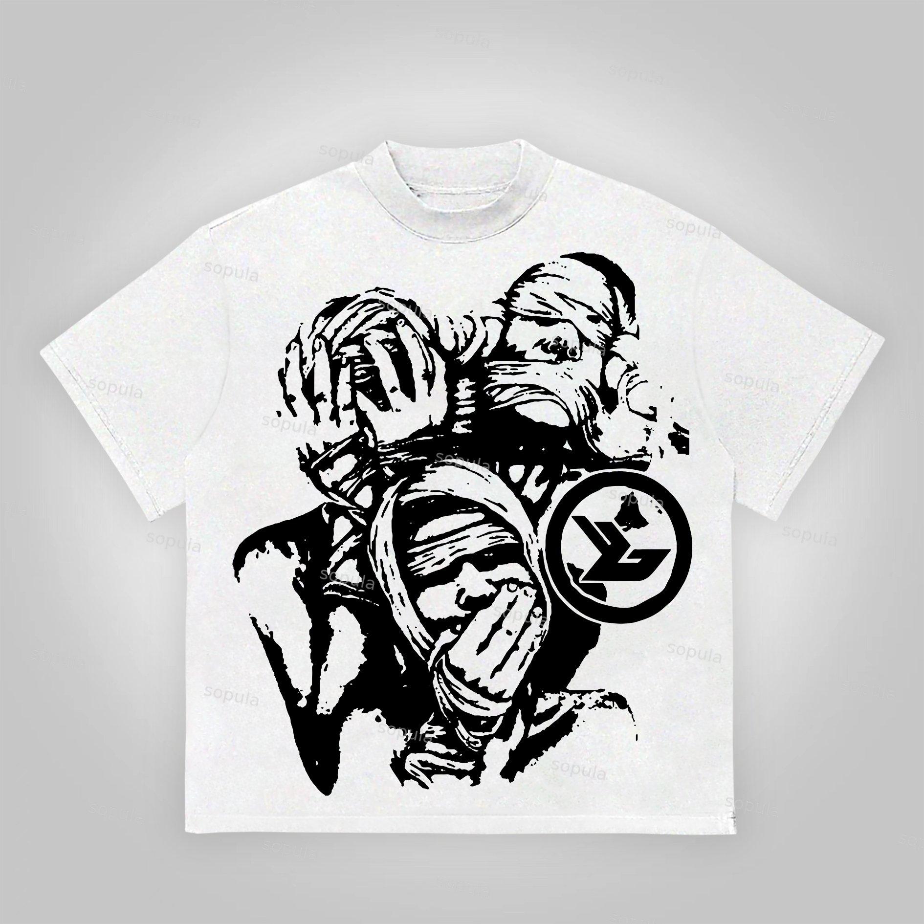 Vintage Members Only Graphic Cotton Short Sleeve T-Shirt Product Image