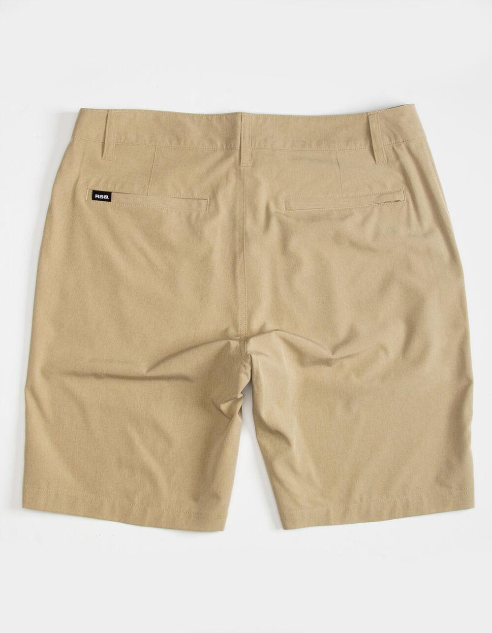 RSQ Mens Hybrid Shorts - DK KHAKI Product Image