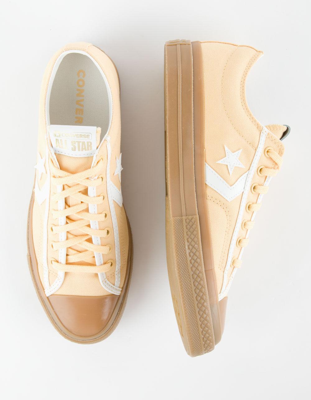 CONVERSE Star Player 76 Low Top Shoes - LT YELLOW Product Image