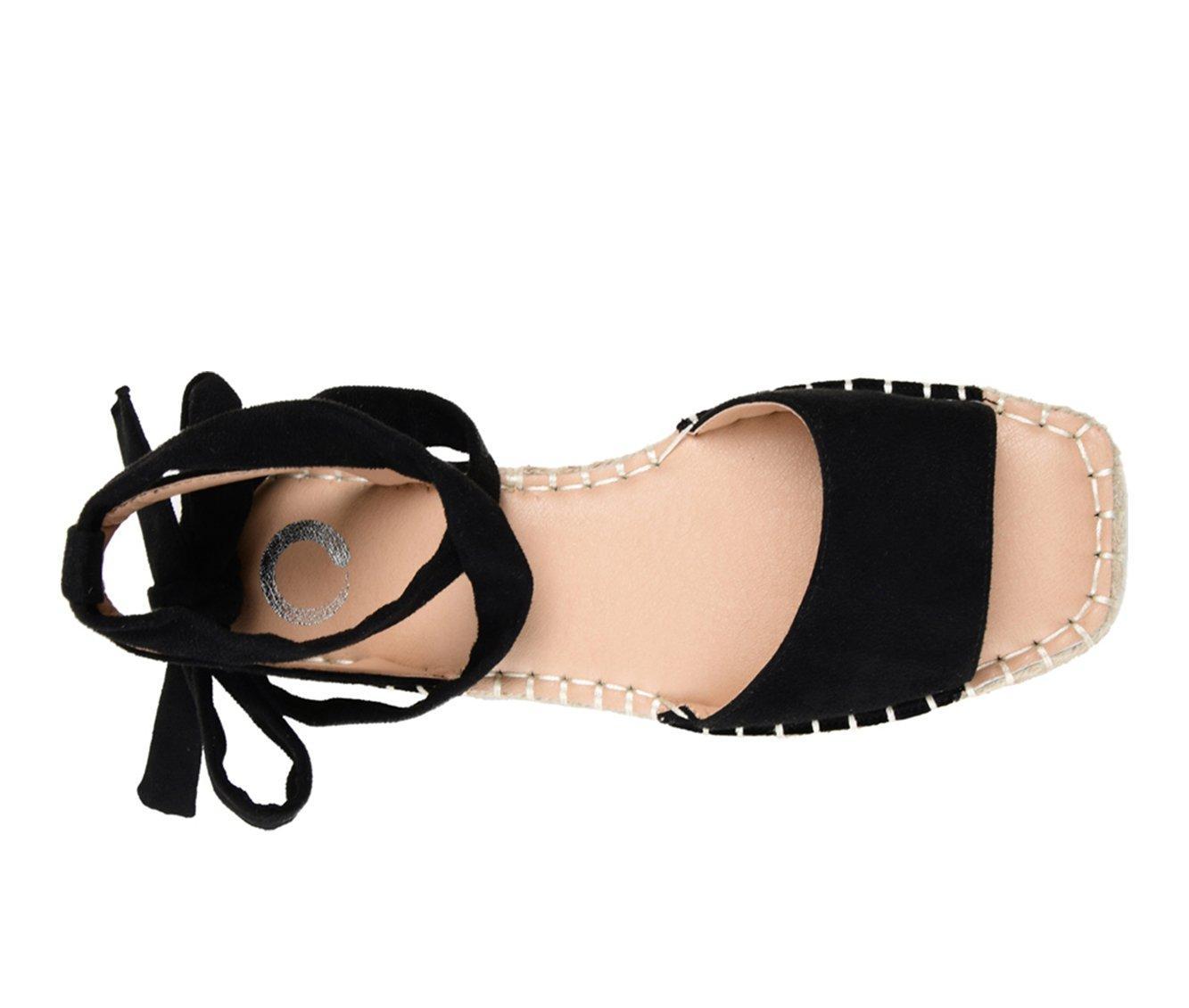 Women's Journee Collection Emelie Espadrille Tie-Up Sandals Product Image