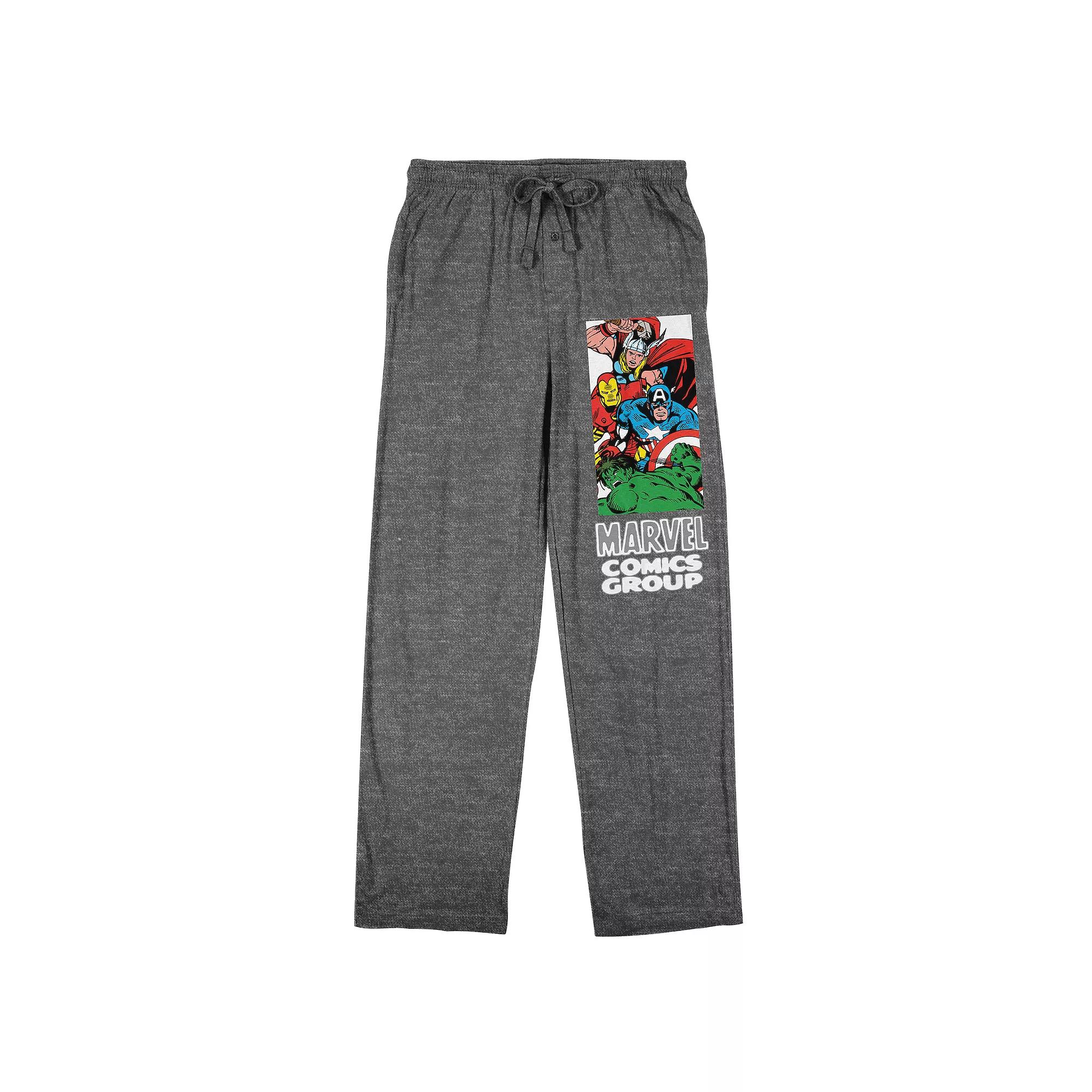 Men's Marvel Comics Presents Superheroes Pajama Pants,  Product Image