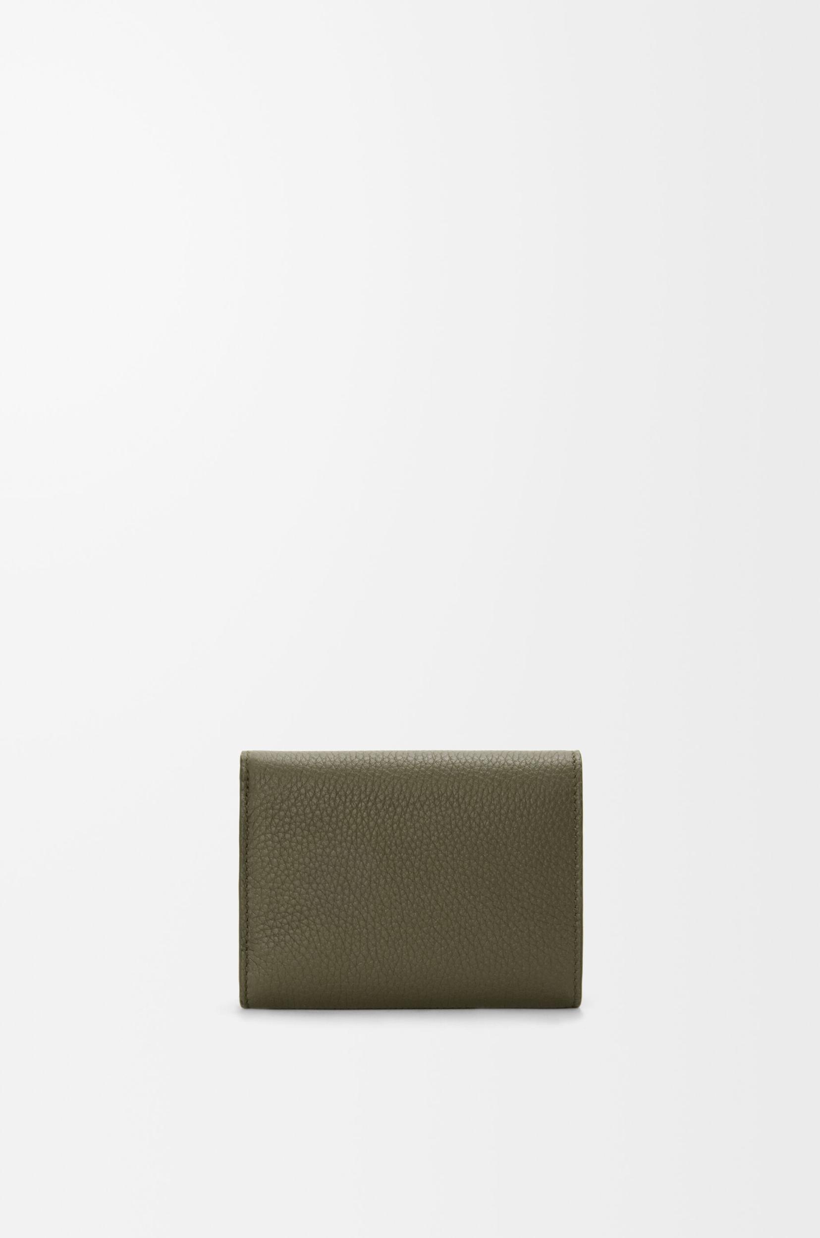 Trifold wallet in soft grained calfskin Product Image