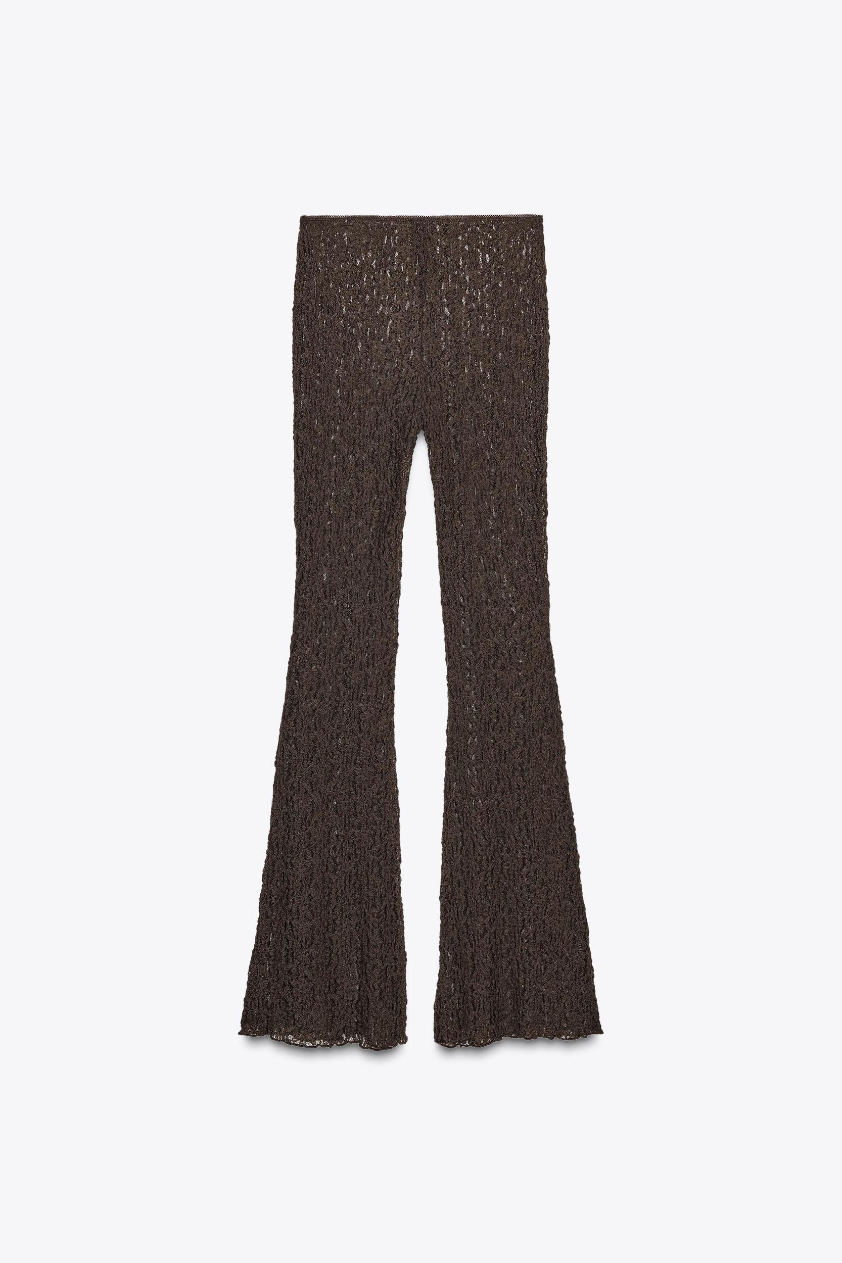 LACE FLARE PANTS Product Image