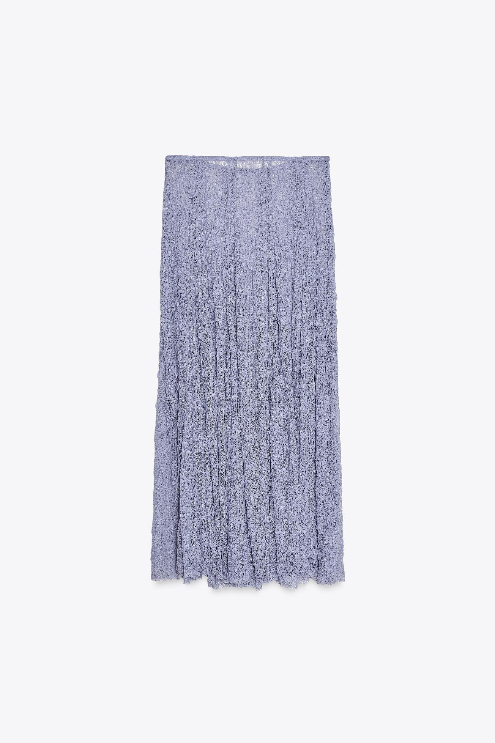 LONG LACE SKIRT Product Image