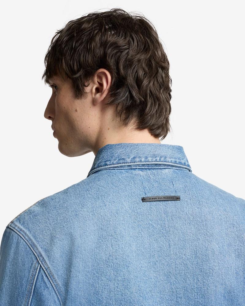 Denim Harrington Jacket Product Image