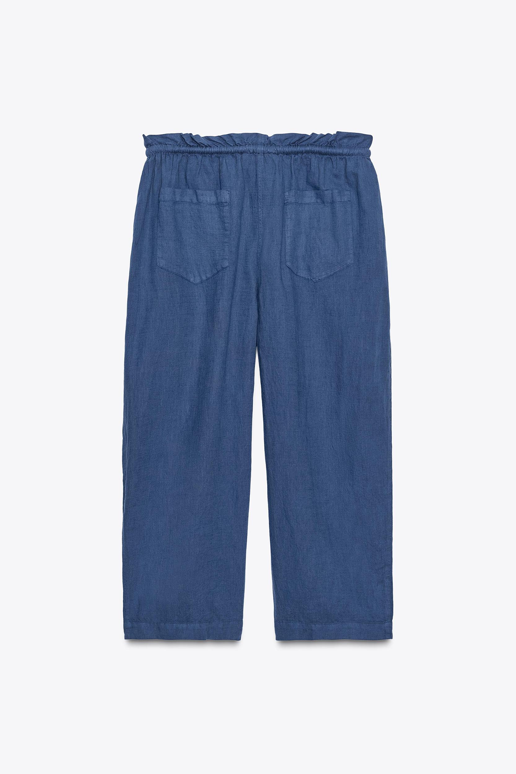 ZW COLLECTION LINEN PANTS Product Image