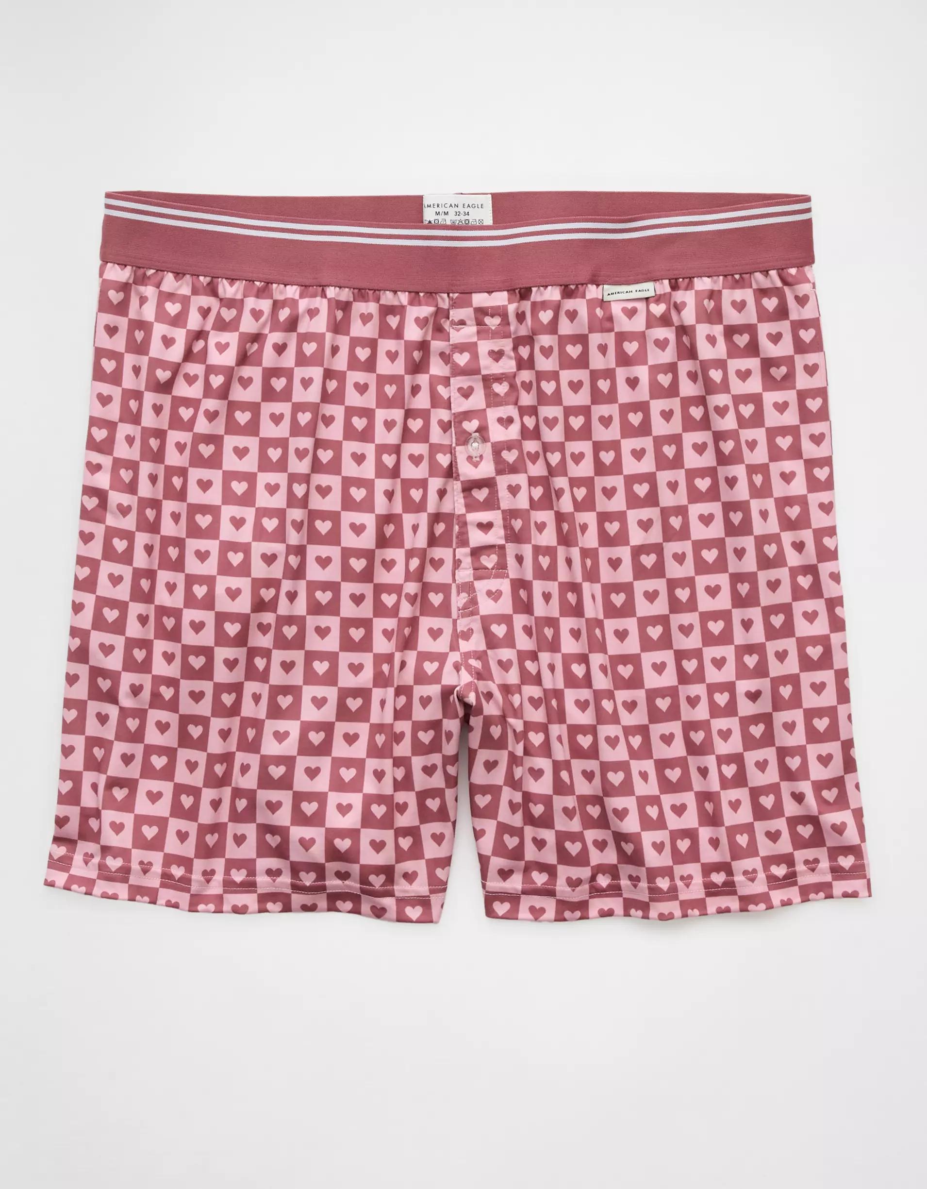 AEO Men's Watercolors Ultra Soft Pocket Boxer Short Product Image