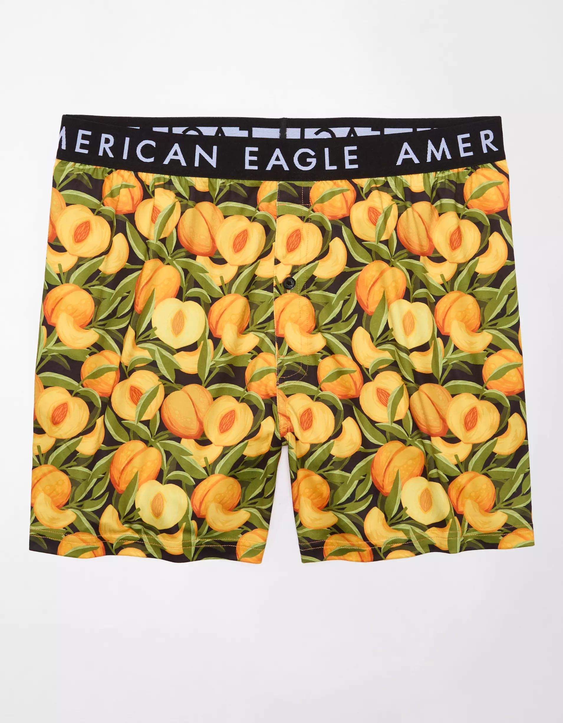 AEO Men's Peaches Ultra Soft Pocket Boxer Short Product Image